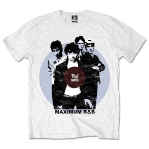 The Who - Packaged Maximum R&B Uni Wht S in the group MERCHANDISE / T-shirt / Pop-Rock at Bengans Skivbutik AB (5542619r)