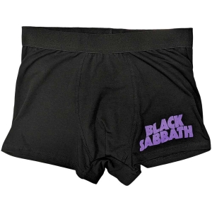 Black Sabbath - Wavy Logo Uni Bl Boxers: in the group MERCHANDISE / Merch / Hårdrock at Bengans Skivbutik AB (5542947r)