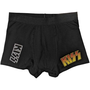 Kiss - Classic Logo Uni Bl Boxers: in the group MERCHANDISE / Merch / Hårdrock at Bengans Skivbutik AB (5542953r)