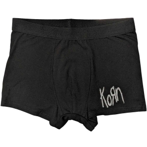 Korn - Logo Uni Bl Boxers:  in the group MERCHANDISE / Merch / Hårdrock at Bengans Skivbutik AB (5542954r)