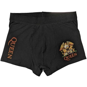 Queen - Classic Crest Uni Bl Boxers: in the group MERCHANDISE / Merch / Pop-Rock at Bengans Skivbutik AB (5542960r)