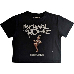 My Chemical Romance - The Black Parade Lady Bl Crop Top: in the group MERCHANDISE / T-shirt / Punk at Bengans Skivbutik AB (5543170r)