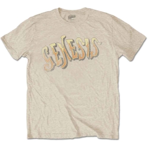 Genesis - Vintage Logo - Golden Uni Sand 2Xl in the group MERCHANDISE / T-shirt / Pop-Rock at Bengans Skivbutik AB (5543340)