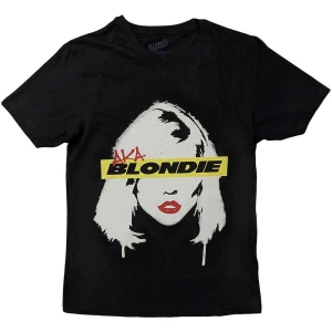 Blondie - Aka Eyestrip Uni Bl  in the group MERCHANDISE / T-shirt / Pop-Rock at Bengans Skivbutik AB (5543871r)