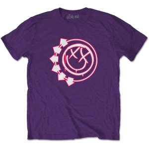 Blink-182 - Six Arrow Smile Uni Purp in the group MERCHANDISE / T-shirt / Pop-Rock at Bengans Skivbutik AB (5543877r)