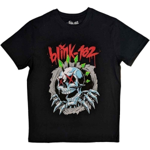 Blink-182 - Six Arrow Skull Uni Bl  in the group MERCHANDISE / T-shirt / Pop-Rock at Bengans Skivbutik AB (5543892r)