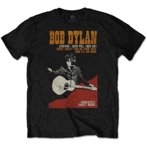 Bob Dylan - Sweet Marie Uni Bl  in the group MERCHANDISE / T-shirt / Pop-Rock at Bengans Skivbutik AB (5543905r)