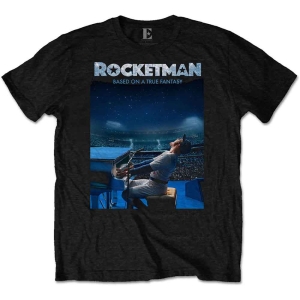 Elton John - Rocketman Starry Night Uni Bl in the group MERCHANDISE / T-shirt / Pop-Rock at Bengans Skivbutik AB (5543918r)