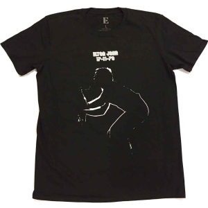 Elton John - 17.11.70 Album Uni Bl T-shirt in the group MERCHANDISE / T-shirt / Pop-Rock at Bengans Skivbutik AB (5543923r)