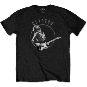 Eric Clapton - Vintage Photo Uni Bl  in the group MERCHANDISE / T-shirt / Pop-Rock at Bengans Skivbutik AB (5543926r)