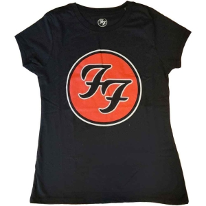 Foo Fighters - Ff Logo Lady Bl in the group MERCHANDISE / T-shirt / Pop-Rock at Bengans Skivbutik AB (5543930r)