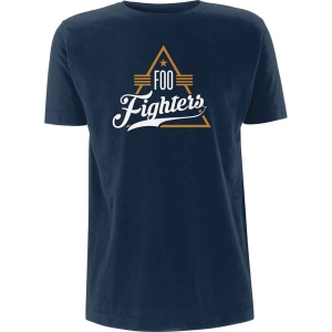 Foo Fighters - Triangle Uni Navy  in the group MERCHANDISE / T-shirt / Pop-Rock at Bengans Skivbutik AB (5543942r)