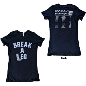 Foo Fighters - Break A Leg Lady Bl in the group MERCHANDISE / T-shirt / Pop-Rock at Bengans Skivbutik AB (5543956r)