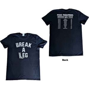 Foo Fighters - Break A Leg Uni Bl in the group MERCHANDISE / T-shirt / Pop-Rock at Bengans Skivbutik AB (5543957r)