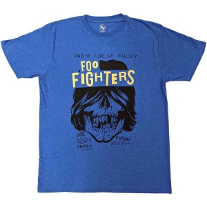 Foo Fighters - Roxy Flyer Uni Blue in the group MERCHANDISE / T-shirt / Pop-Rock at Bengans Skivbutik AB (5543961r)