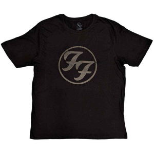 Foo Fighters - Ff Logo Hi-Build Uni Bl  in the group MERCHANDISE / T-shirt / Pop-Rock at Bengans Skivbutik AB (5543964r)