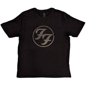 Foo Fighters - Ff Logo Hi-Build Uni Bl in the group MERCHANDISE / T-shirt / Pop-Rock at Bengans Skivbutik AB (5543964r)