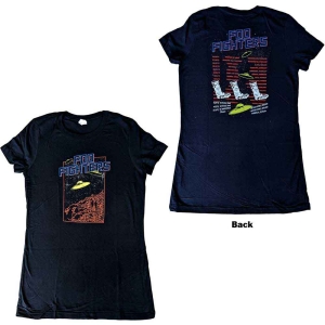 Foo Fighters - Ufos 2015 European Tour Lady Bl in the group MERCHANDISE / T-shirt / Pop-Rock at Bengans Skivbutik AB (5543967r)