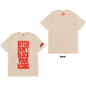 French Montana - Don't Block Your Blessings Uni Natrl in the group MERCHANDISE / T-shirt / Pop-Rock at Bengans Skivbutik AB (5543988r)