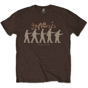 Genesis - The Way We Walk Uni Brown    S in the group MERCHANDISE / T-shirt / Pop-Rock at Bengans Skivbutik AB (5543991r)