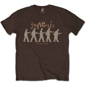 Genesis - The Way We Walk Uni Brown S in the group MERCHANDISE / T-shirt / Pop-Rock at Bengans Skivbutik AB (5543991r)