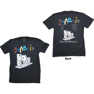 Genesis - The Last Domino? Uni Bl  in the group MERCHANDISE / T-shirt / Pop-Rock at Bengans Skivbutik AB (5544000r)