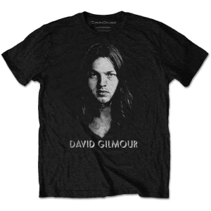 David Gilmour - Halftone Face Uni Bl in the group MERCHANDISE / T-shirt / Pop-Rock at Bengans Skivbutik AB (5544002r)