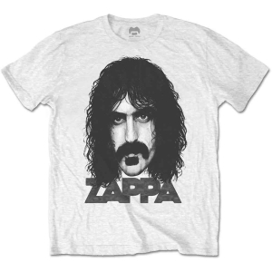Frank Zappa - Big Face Uni Wht in the group MERCHANDISE / T-shirt / Pop-Rock at Bengans Skivbutik AB (5544022r)