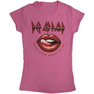 Def Leppard - Pour Some Sugar On Me Lips Tour 2019 in the group MERCHANDISE / T-shirt / Heavy Metal at Bengans Skivbutik AB (5544690)