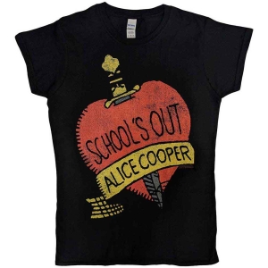 Alice Cooper - Schools Out Skinny Lady Bl in the group MERCHANDISE / T-shirt / Hårdrock at Bengans Skivbutik AB (5544793r)