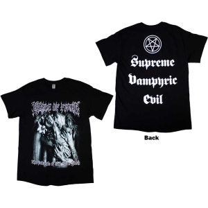 Cradle Of Filth - Supreme Vampiric Evil Uni Bl in the group MERCHANDISE / T-shirt / Heavy Metal at Bengans Skivbutik AB (5544799r)