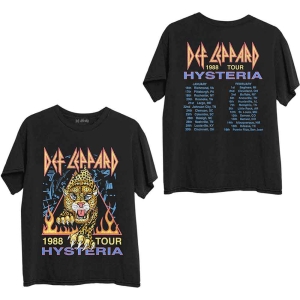 Def Leppard - Hysteria '88 Uni Bl  in the group MERCHANDISE / T-shirt / Hårdrock at Bengans Skivbutik AB (5544817r)