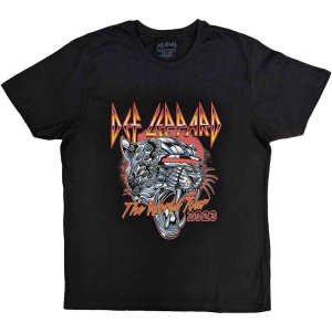 Def Leppard - Tour 2023 Uni Bl  in the group MERCHANDISE / T-shirt / Hårdrock at Bengans Skivbutik AB (5544819r)