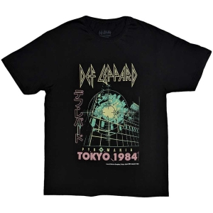 Def Leppard - Tokyo Uni Bl  in the group MERCHANDISE / T-shirt / Hårdrock at Bengans Skivbutik AB (5544822r)