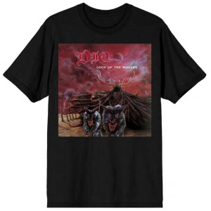 Dio - Lock Up The Wolves Uni Bl in the group MERCHANDISE / T-shirt / Heavy Metal at Bengans Skivbutik AB (5544830r)
