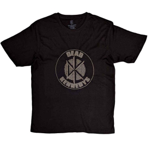Dead Kennedys - Circle Logo Hi-Build Uni Bl  in the group MERCHANDISE / T-shirt / Punk at Bengans Skivbutik AB (5544838r)