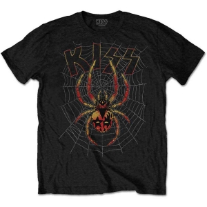 Kiss - Spider Uni Bl  in the group MERCHANDISE / T-shirt / Hårdrock at Bengans Skivbutik AB (5544858r)