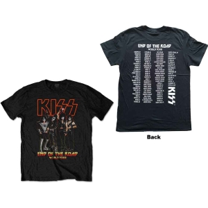 Kiss - End Of The Road Tour Uni Bl  in the group MERCHANDISE / T-shirt / Hårdrock at Bengans Skivbutik AB (5544882r)