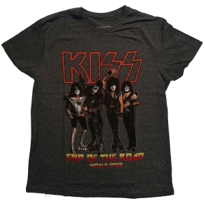 Kiss - End Of The Road Tour Uni Brindle in the group MERCHANDISE / T-shirt / Heavy Metal at Bengans Skivbutik AB (5544883r)