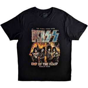 Kiss - End Of The Road Final Tour Uni Bl  in the group MERCHANDISE / T-shirt / Hårdrock at Bengans Skivbutik AB (5544893r)