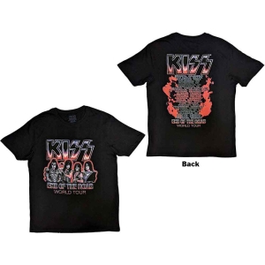 Kiss - End Of The Road Tour Red Uni Bl in the group MERCHANDISE / T-shirt / Heavy Metal at Bengans Skivbutik AB (5544896r)