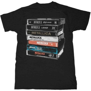 Metallica - Metallica Cassette Uni Bl    S in the group MERCHANDISE / T-shirt / Hårdrock at Bengans Skivbutik AB (5544930r)