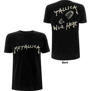 Metallica - Wuz Here Uni Bl in the group MERCHANDISE / T-shirt / Heavy Metal at Bengans Skivbutik AB (5544932r)