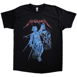 Metallica - Blue Justice Uni Bl in the group MERCHANDISE / T-shirt / Heavy Metal at Bengans Skivbutik AB (5544934r)