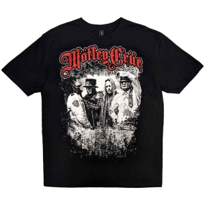 Motley Crue - Greatest Hits Bandshot Uni Bl in the group MERCHANDISE / T-shirt / Heavy Metal at Bengans Skivbutik AB (5544952r)