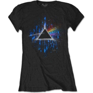 Pink Floyd - Dsotm Blue Splatter Lady Bl in the group MERCHANDISE / T-shirt / Pop-Rock at Bengans Skivbutik AB (5545554r)
