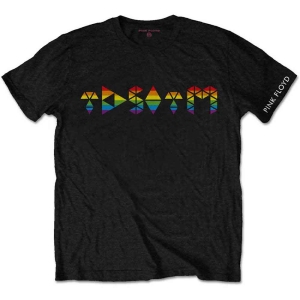 Pink Floyd - Dark Side Prism Initials Uni Bl  in the group MERCHANDISE / T-shirt / Pop-Rock at Bengans Skivbutik AB (5545592r)