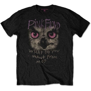 Pink Floyd - Owl - Wdywfm? Uni Bl  in the group MERCHANDISE / T-shirt / Pop-Rock at Bengans Skivbutik AB (5545607r)