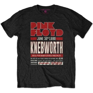 Pink Floyd - Knebworth '90 Red Uni Bl in the group MERCHANDISE / T-shirt / Pop-Rock at Bengans Skivbutik AB (5545610r)
