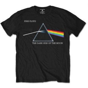 Pink Floyd - Dsotm Courier Uni Bl in the group MERCHANDISE / T-shirt / Pop-Rock at Bengans Skivbutik AB (5545631r)